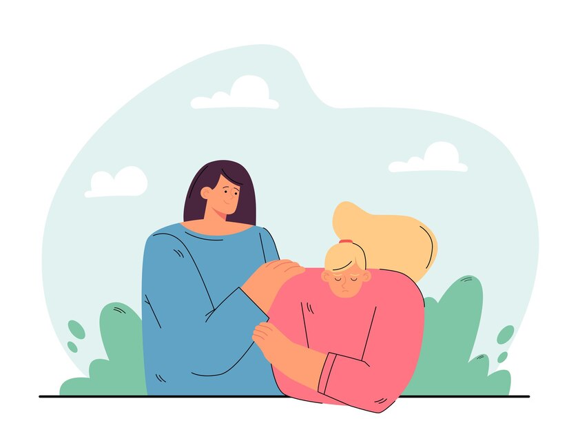 Grief support session